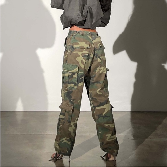 Local European Pants - Local European Camo Cargo Pants